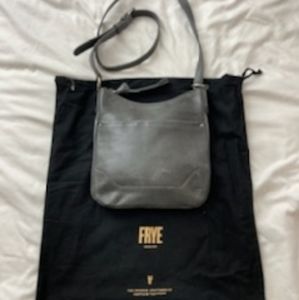 Fry Melissa swing pack crossbody leather Gray